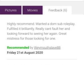 Blondie, Escort, Weymouth