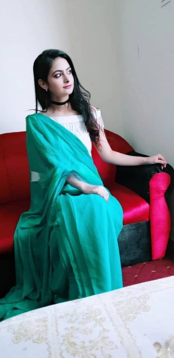 Katrina Green Saree — 2 / 3