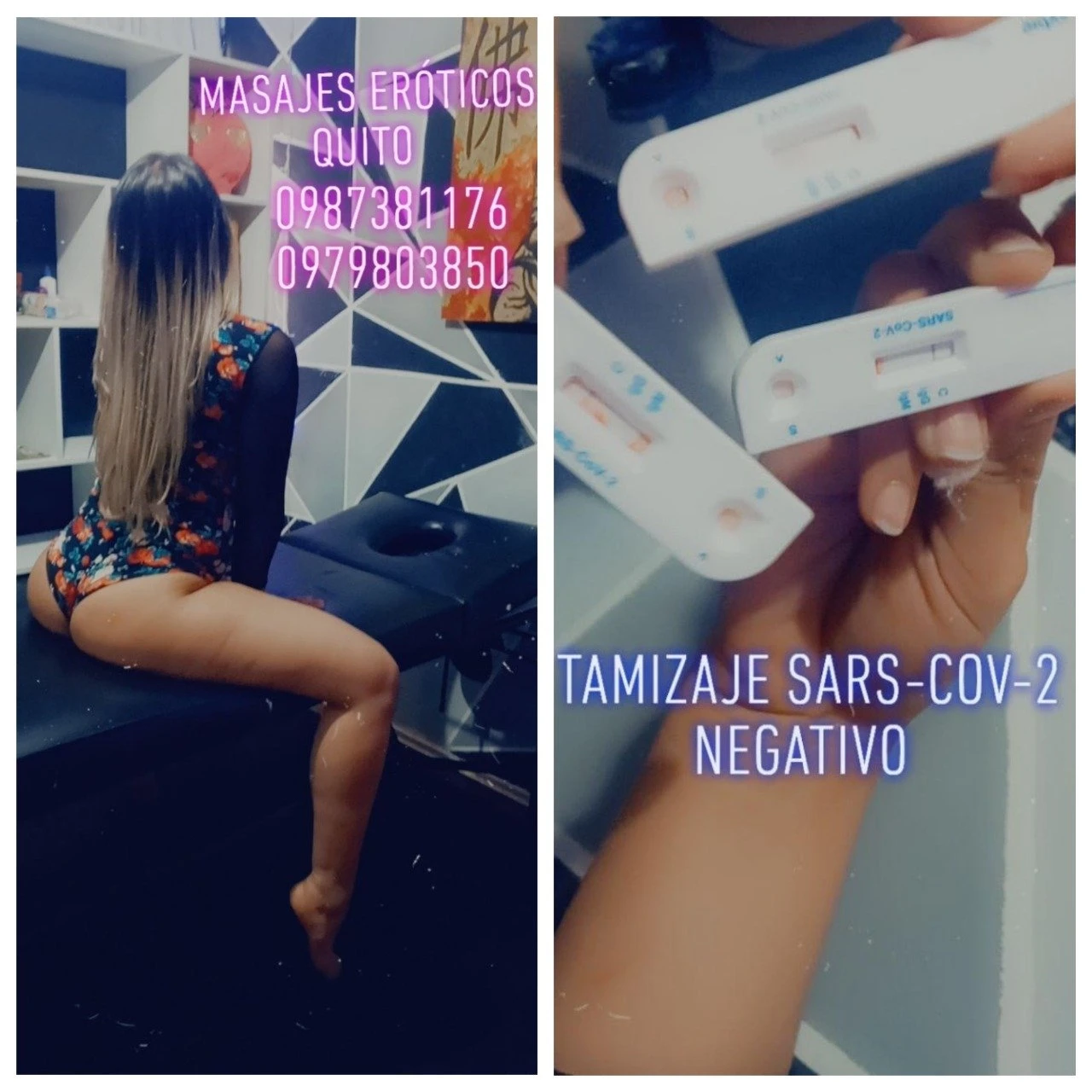 $40 Hora $25 Media Hora Masajes Eróticos – Ecuadorean masseuse in Quito — 2 / 3