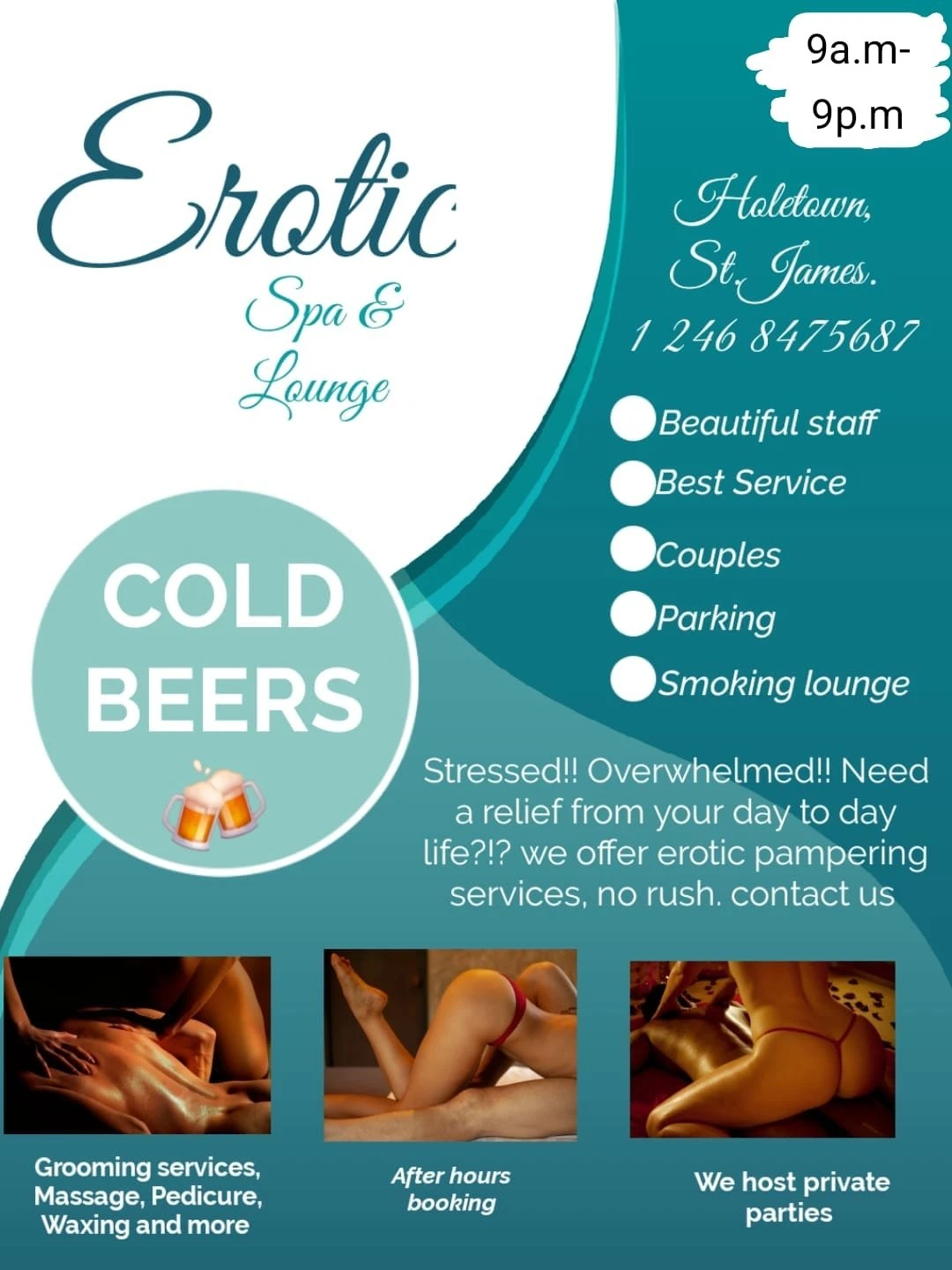 Erotic Spa & Lounge – Barbadian escort agency in Barbados, Escort, Barbados