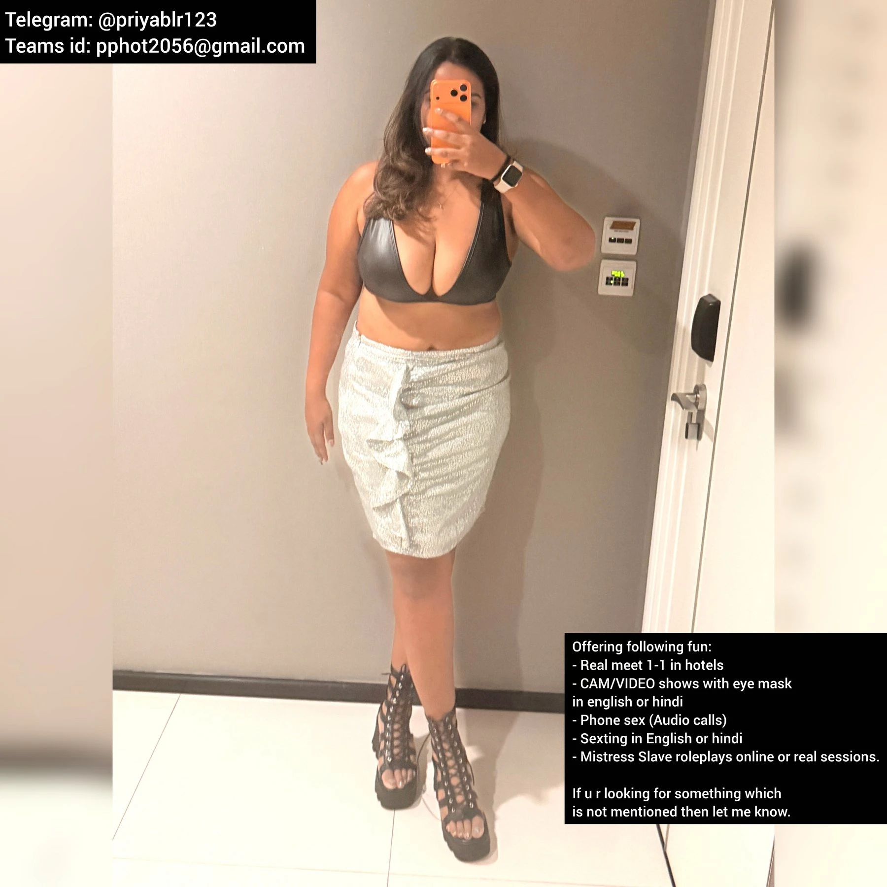 Piyaaa ur Real Seduction(Real & CAM) – Indian escort in Bangalore, Escort, Banga
