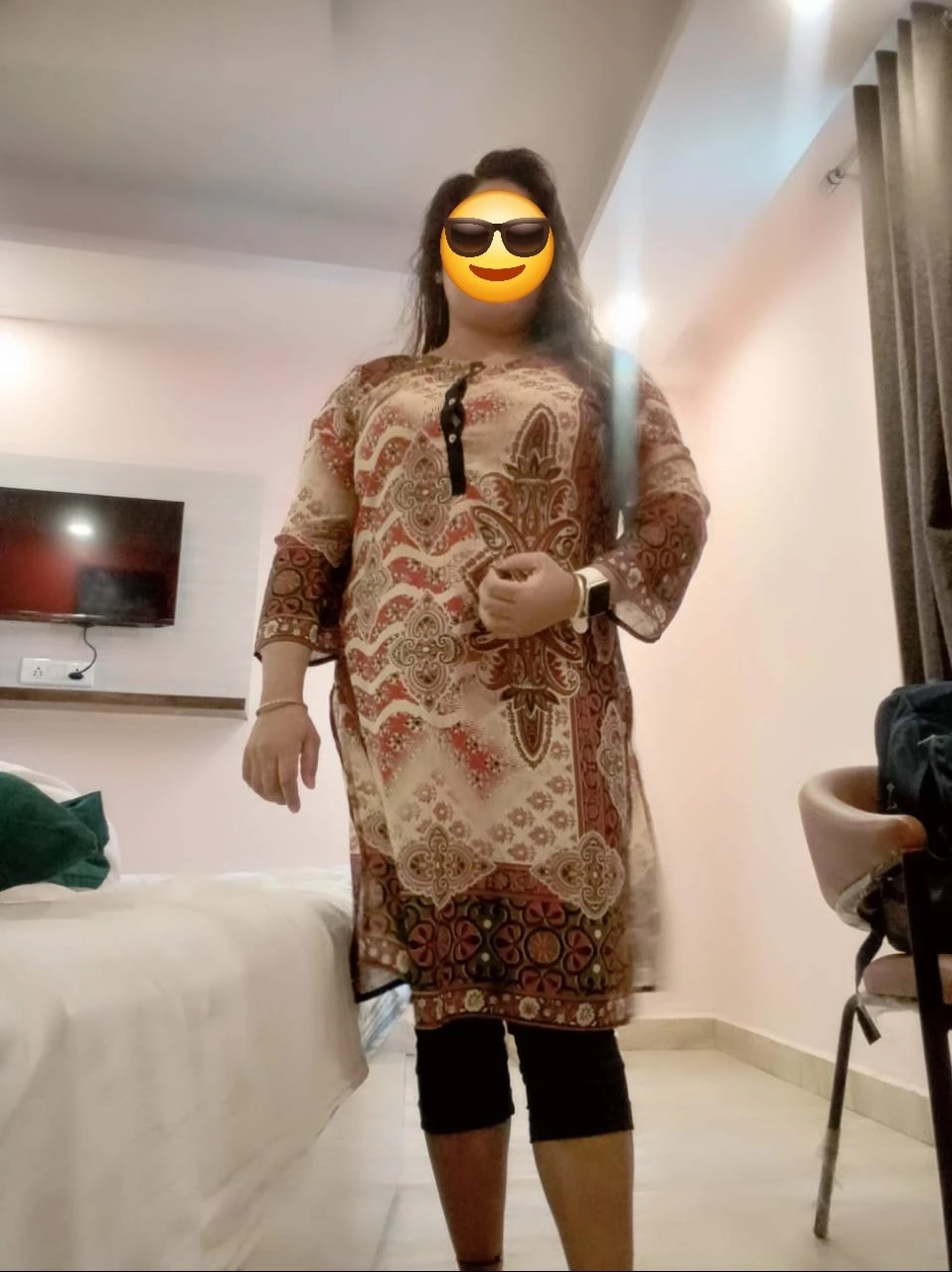 DELHI🧞‍♂️GIRL DIMPLE ALONE WORK – Indian escort in New Delhi — 3 / 5