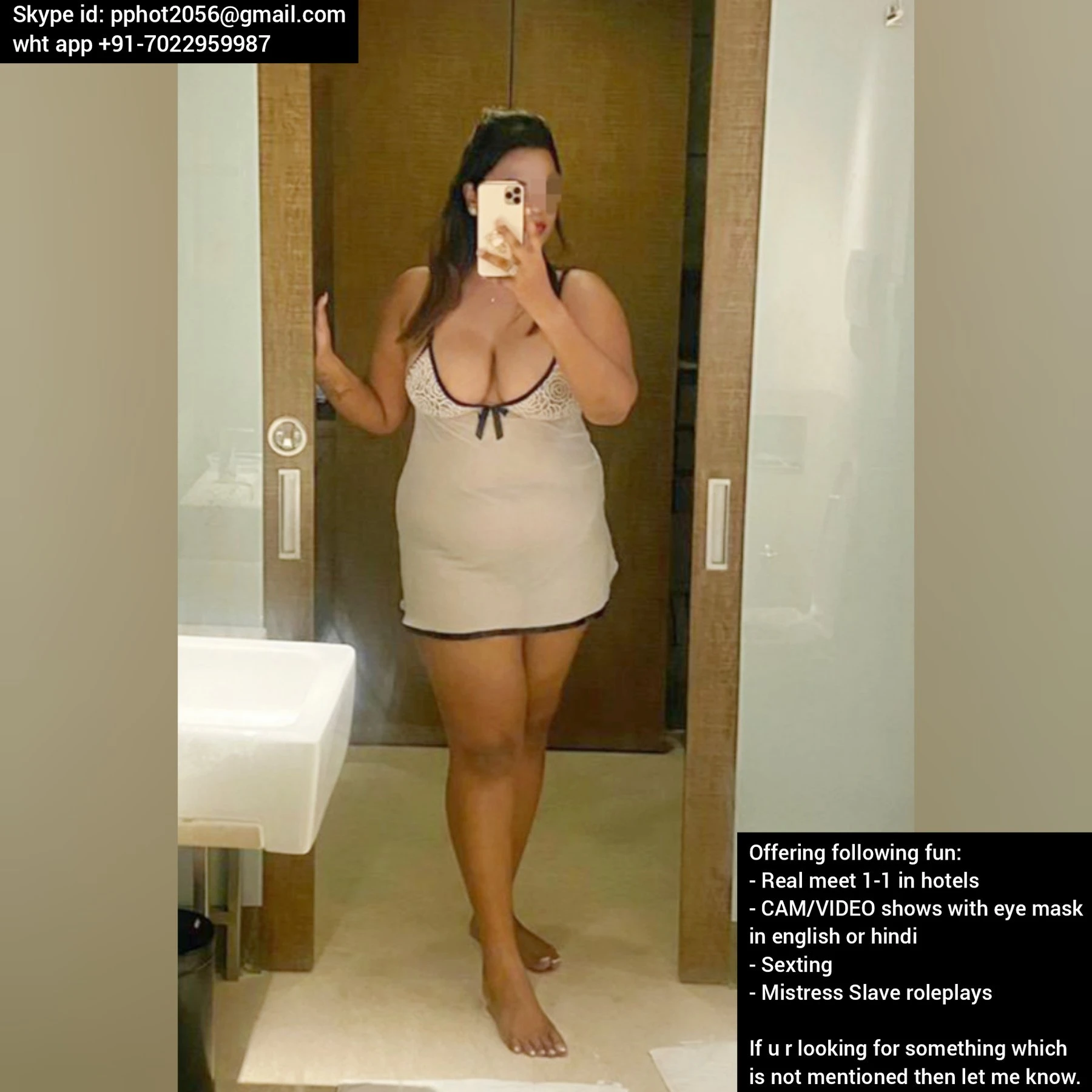 Piyaaa ur sexy hotty for CAM – Indian escort in Pune — 14 / 27