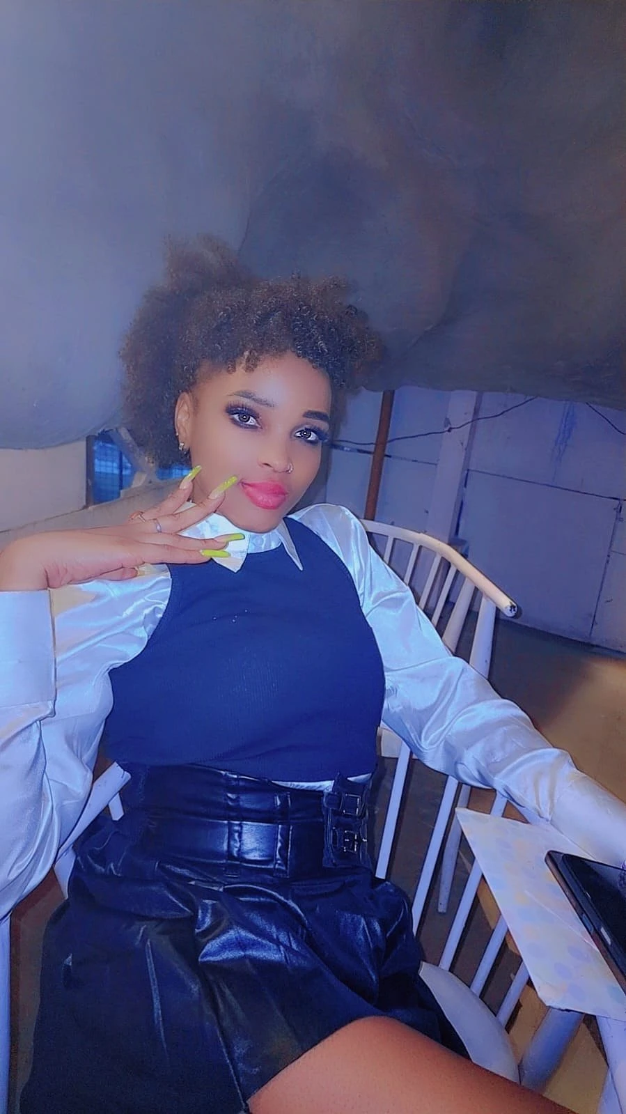 African Heyzo Chloe +91//982117//1883 – escort in Gurgaon — 12 / 23