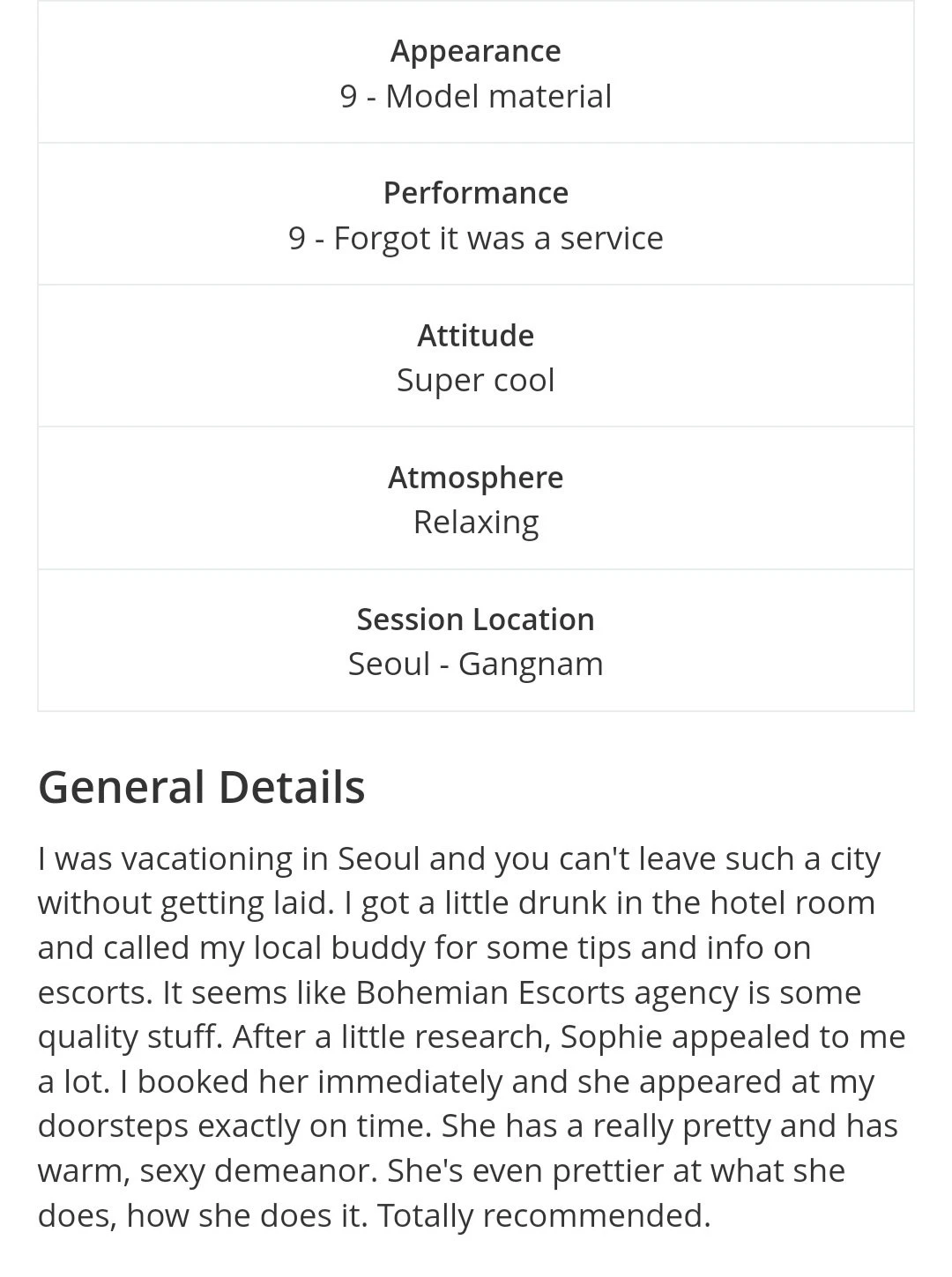 LEGEND SOPHIE – escort agency in Seoul — 5 / 7