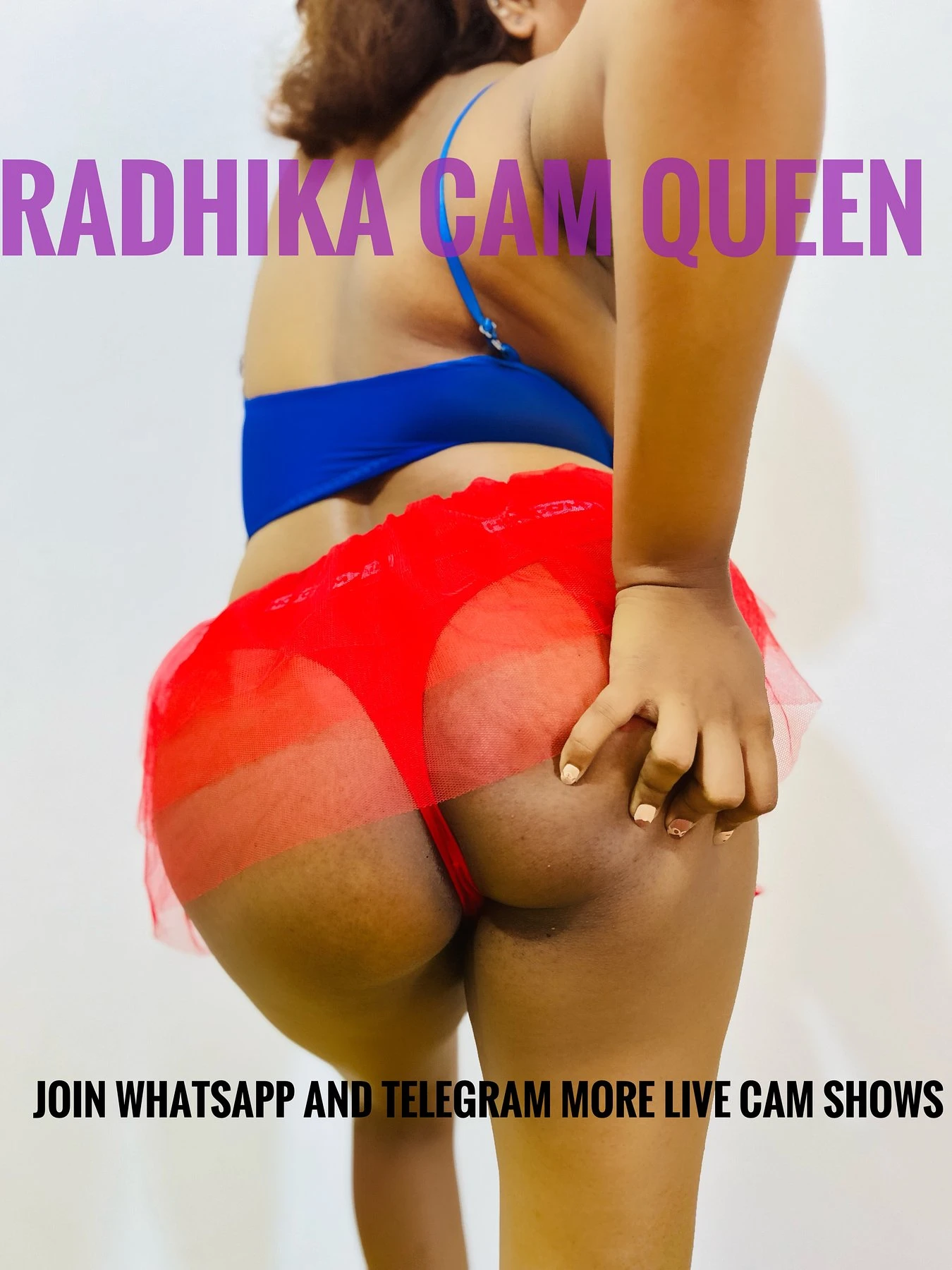 RADHIKA LIVE CAM SHOWS🫅 (SL) – Sri Lankan adult performer in Colombo — 18 / 24