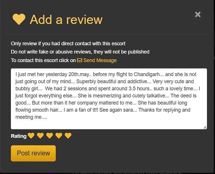 Sara – Indian escort in Mumbai — 2 / 4