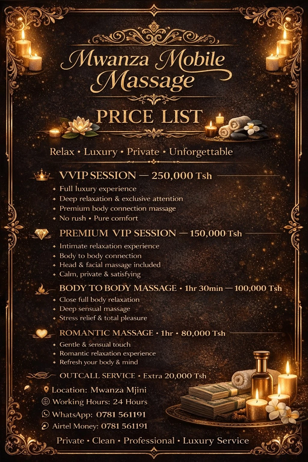 Mwanza Mobile Massage – Tanzanian masseuse in Mwanza, Escort, Mwanza