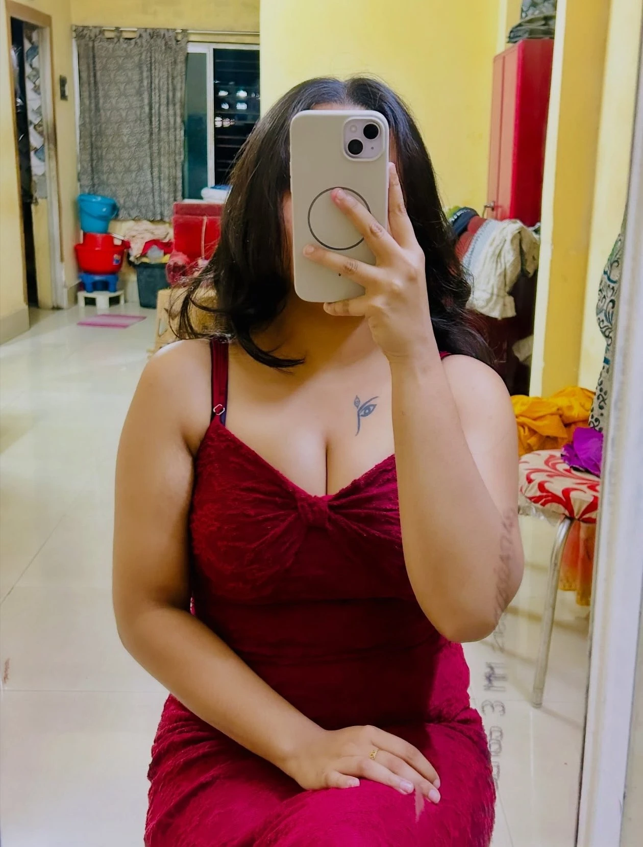 ꧁༒Rupa🦋(Meet & Cam)༒꧂ – Indian escort in Navi Mumbai — 6 / 8