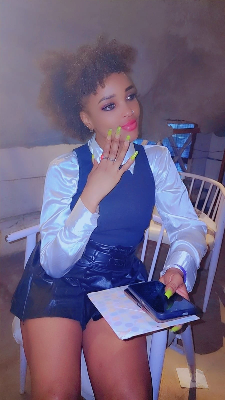 African Heyzo Chloe +91//982117//1883 – escort in Gurgaon — 13 / 23