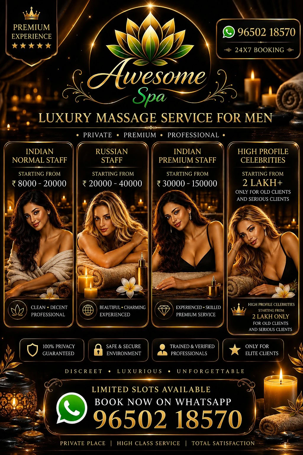 Awesome Spa – escort agency in New Delhi, Escort, New Delhi