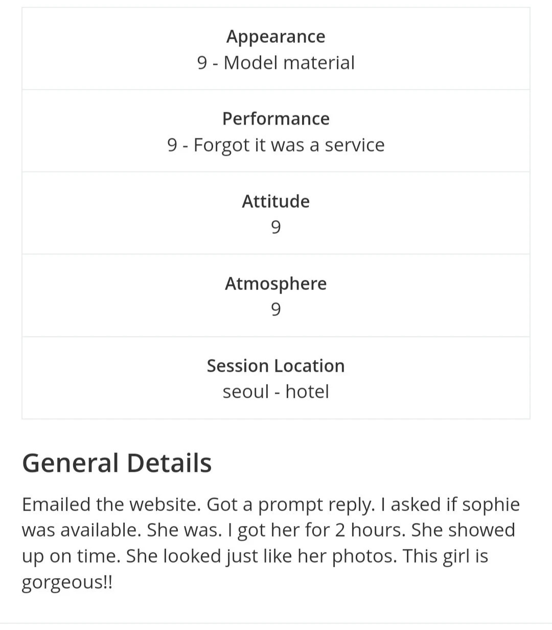 LEGEND SOPHIE – escort agency in Seoul — 3 / 7